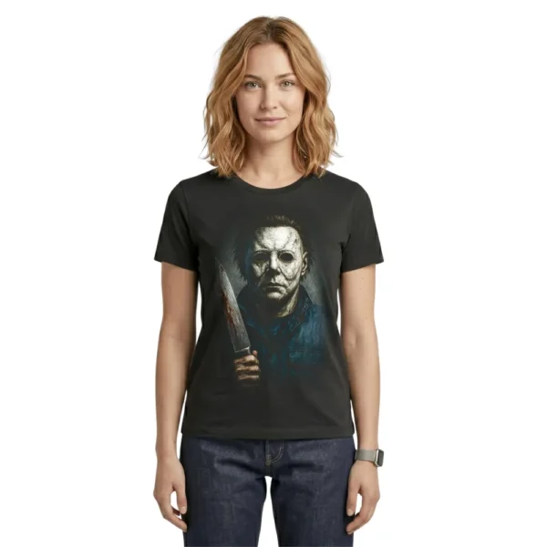 CAMISETA MICHAEL MYERS - HALLOWEEN