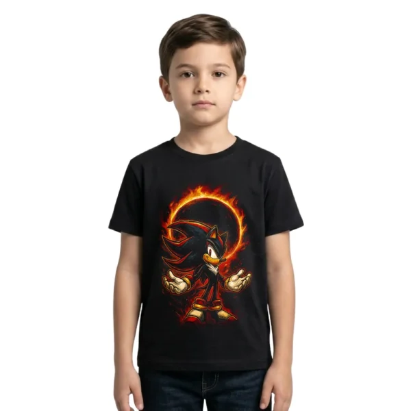 CAMISETA SONIC PRETO