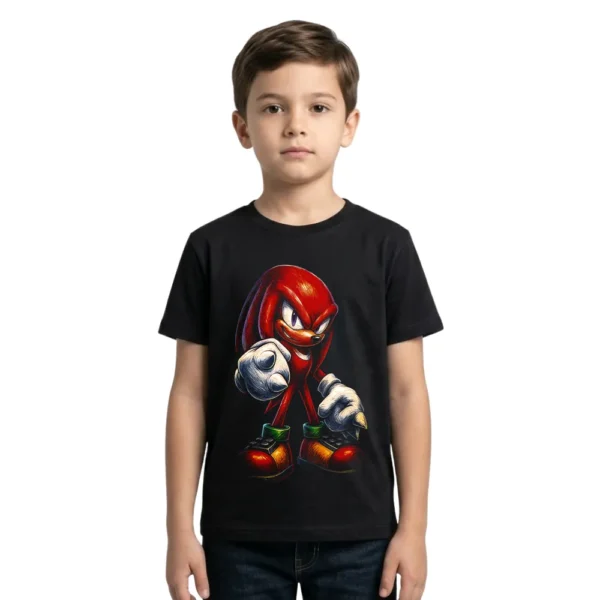 CAMISETA SONIC VERMELHO