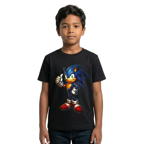 CAMISETA SONIC AZUL