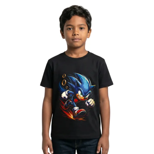 CAMISETA SONIC AZUL