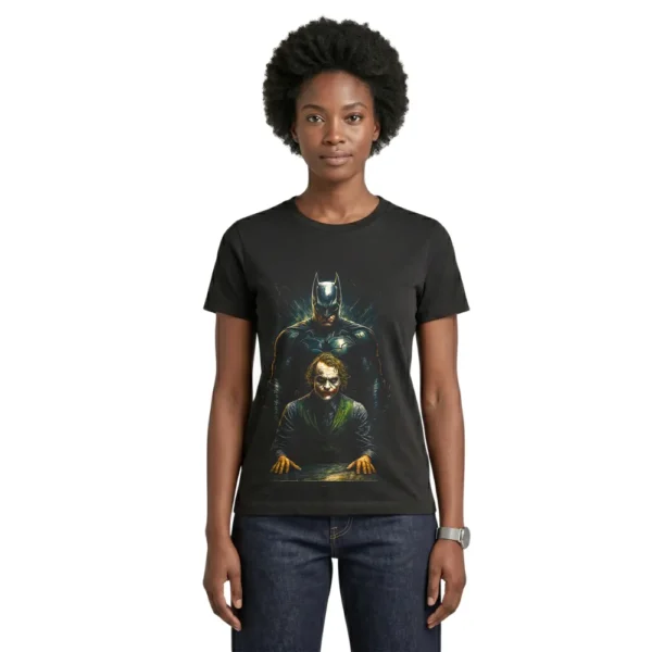CAMISETA BATMAN X CORINGA