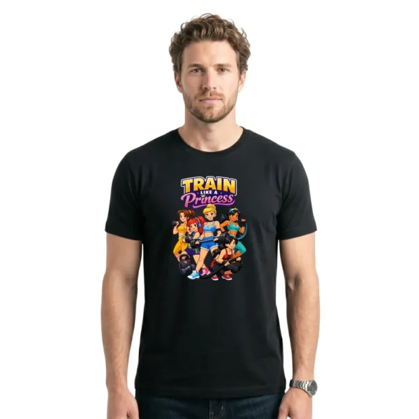 CAMISETA TRAIN LIKE A PRINCESS