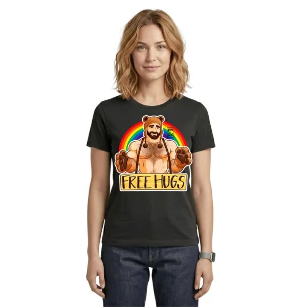 CAMISETA ADAM LIKES HUGS