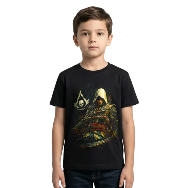 CAMISETA ASSASSIN'S CREED IV BLACK FLAG